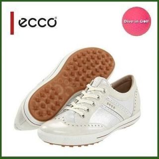 ECCO WOMENS Golf Shoes Street Luxe White / Silver US 9   9.5 EU 40 $ 