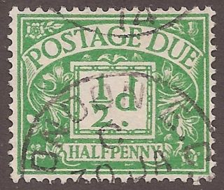 GREAT BRITAIN SC J26 USED POSTAGE DUE SG D27