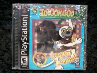 PS1 Zoboomafoo Leapin Lemurs NEW SEALED   209 Kids Playstation Game 