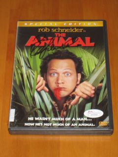 Rob Schneider signed The Animal DVD Cover Autographed Auto JSA