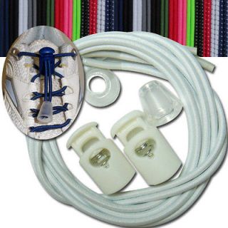 pairs No Tie Elastic Shoe Laces choose your own color mix from 12 