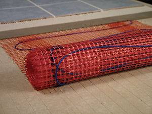 Radiant Heat Floor warming adhesive mat with 10 long sensor wire 