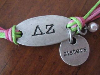 New Delta Zeta DZ Sisters Bracelet Sorority Jewelry