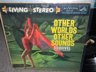 Esquivel LP Other Worlds Other Sounds RCA Victor 1753 Exotica Living 