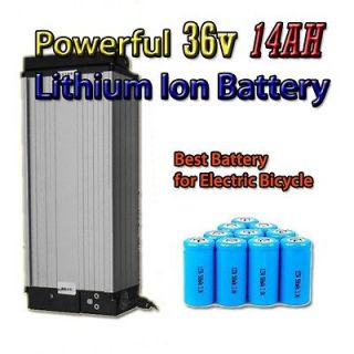36V 14AH Lithium Ion Battery for Electric Bike Conversion kit