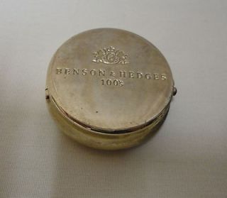 Vintage Benson & Hedges 100s Cigarettes Compact Style Personal Ashtray 