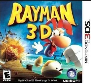 NINTENDO 3DS GAME RAYMAN 3D *BRAND NEW & FACTORY SEALED*