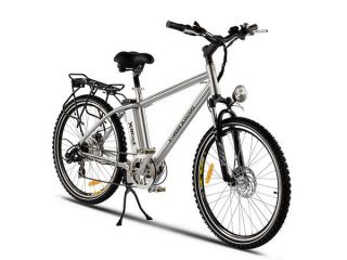     XB 300LI   ELECTRIC Mountain Bike   Lithium Bicycle   Silver