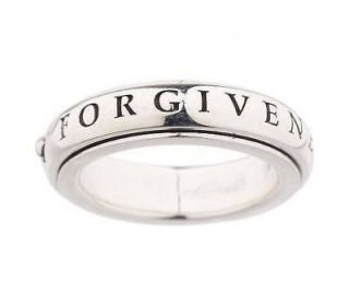 STEVEN LAVAGGI STERLING FORGIVENESS REVOLVING RING 10