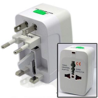 Universal ALL in 1 Travel Power Charger Adapter Plug to AU UK EU US HK 