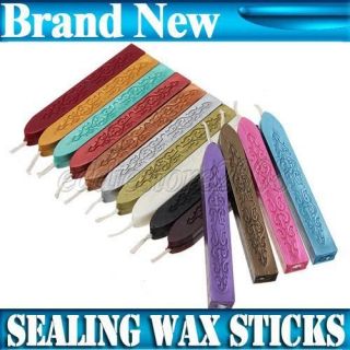 New Traditional Cord Wick Vintage Sealing Wax Sticks For Postage Color 