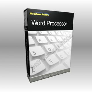 Word Processor MS Microsoft 2003 2007 2010 2013 Compatible App NEW 