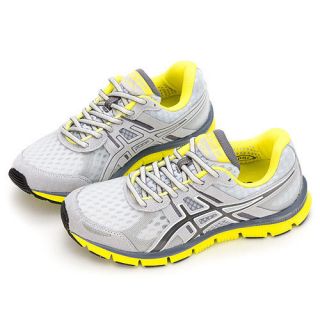 BN ASICS Womens GEL BLUR 33 Running Shoes Lightning/Titanium/Yellow # 