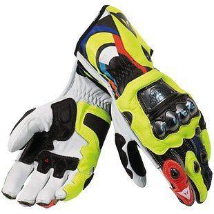 NEW   DAINESE REPLICA VALENTINO ROSSI RACING GLOVES 2011/12   SIZE S