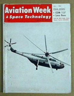 Jul 1,1963 AVIATION WEEK Space Mag TURBINE HELICOPTER