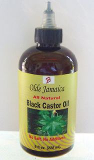 Jamaican Black Castor Oil   8 oz   No salt. No Additives