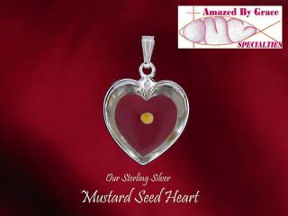 sterling silver mustard seed in Fashion Jewelry