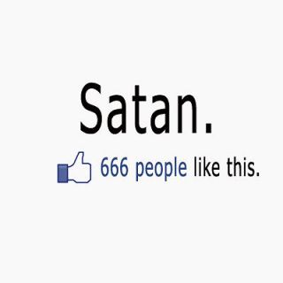 SATAN 666 People Like This Funny Facebook Status Update T Shirt