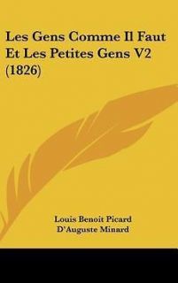 Les Gens Comme Il Faut Et Les Petites Gens V2 (1826) NEW