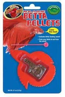   BETTA MICRO FLOATING PELLET FOOD .12 OZ FISH TANK FREE SHIP IN THE USA