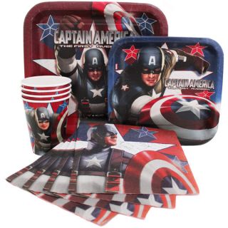 CAPTAIN AMERICA Birthday Party Supplies ~ Create A Set ~ PICK ONLY 