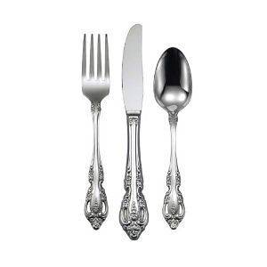 Oneida 3 Piece Child Set   Made in USA   18/8 Stainless Flatware