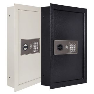   Panel Flat Wall Safe Office Home Security Lock Gun Cash Jewelry LED