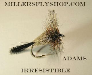Irresistible Adams size #16 Deer Hair Attractor flies