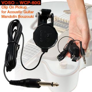 VOSO – WCP 60G Clip On Pickup for Acoustic Guitar Mandolin Bouzouki 