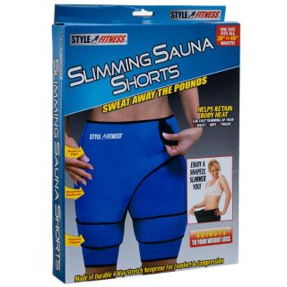 Trademark Style Fitness Slimming Sauna Shorts   Shed Excess Water 
