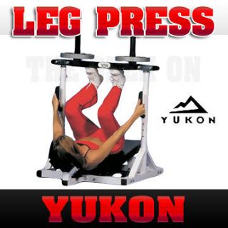 New Yukon Vertical Leg Press Squat Machine Lower Fitness Workout Bench