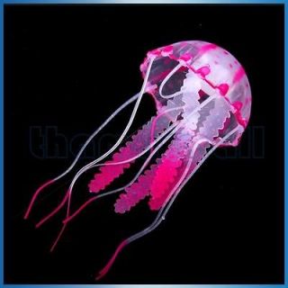   Effect Jellyfish for Aquarium Fish Tank Ornament Swim Pool Decor