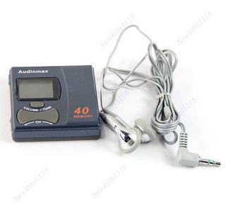   FM Stereo Digital Tune Pocket Slim 40 Memory Pll Radio Receiver