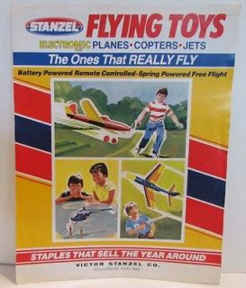 Stanzel Flying Toys Catalog Star Bug, Scoot Air Car, Planes