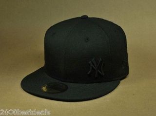 NEW ERA HAT 5950 FITTED MLB BASEBALL NEW YORK YANKEES CAP FLAWLESS ALL 