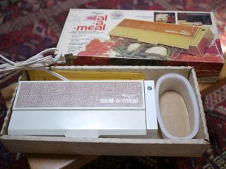 Vintage 70s Dazey Seal A Meal Sous vide Vacuum Food Sealer Model SAMI