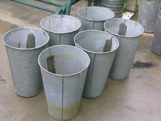 maple syrup sap bucket old galvanized buckets
