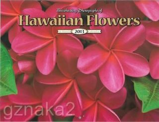 16 Month 2013 Hawaiian Flowers of Hawaii Wall Calendar 11/2012 to 02 