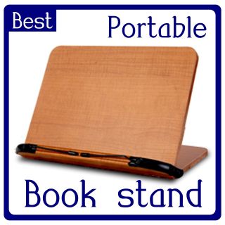 ch)Size L. Portable Reading Book Stand Document Notebook Holder 