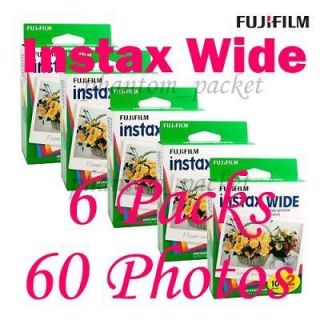 Packs FujiFilm Polaroid Fuji Instax Wide Film,60 Instant Photos 210 