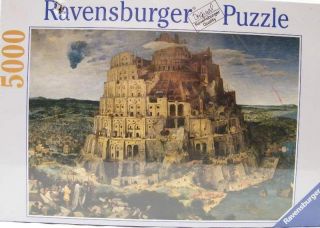 New Ravensburger The Tower of Babel 5000 Piece PuzzLE