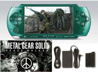 Sony PSP 3000 Metal Gear Solid Peace Walker Entertainment Pack 