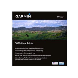 Genuine Garmin Topo Map Great Britain on DVD Version 2, England 