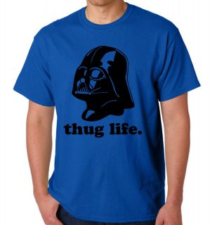   Thug Life T Shirt Star Wars Gangster Hip Hop Rap Mens S M L XL 2XL