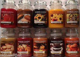 Yankee Candle 22 oz SCENT CHOICE 1 wick large jar  new 