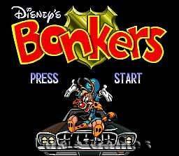 BONKERS   SNES Super Nintendo Game!