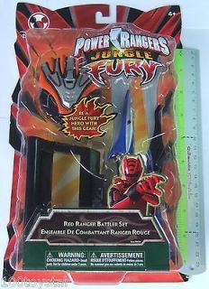 Bandai Power Rangers Jungle Fury Red Ranger Battler Set (item #94701 
