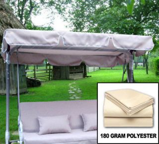 66x45 Outdoor Swing Canopy Replacement Porch Top Cover Park Seat 