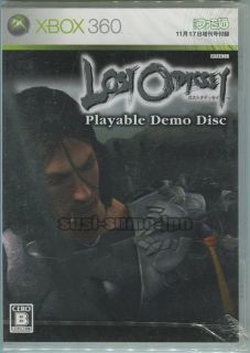 BOX 360LOST ODYSSEY PLAYABLE DEMO DISCFAMITSU PROMO NOT FOR SALE 