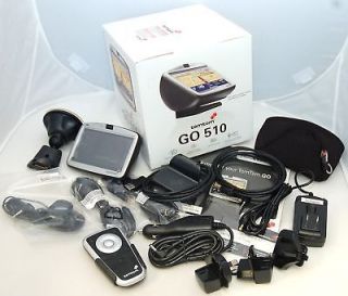 TomTom Tom GO 510 Car GPS USA Maps COMPLETE IN BOX